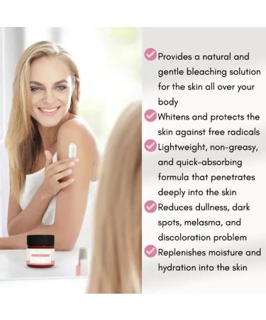 EXQST Lumiglow Freckle Cream Eel Bleaching Cream Intense Lightening Cream for Knees and Elbows Bleaching Cream for Underarms and Neck - Buy Online on GoSupps.com