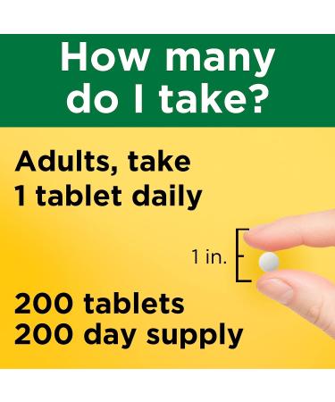 Nature Made Magnesium Oxide 250mg Dietary Supplement - Muscle, Heart, Bone & Nerve Health Support - 200 Tablets - Buy Online on GoSupps.com