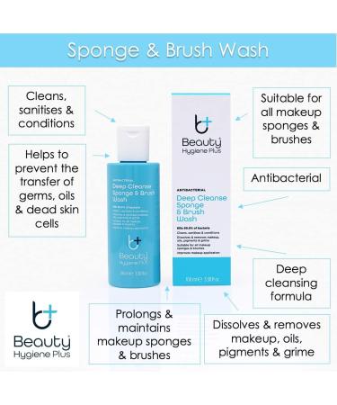 Beauty Hygiene Plus Essentials makeup brush and palette cleaner Antibacterial & Antiviral Quick Dry Conditioning - Buy Online on GoSupps.com