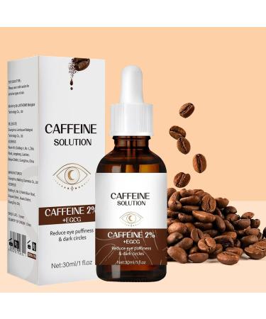 Caff inee Eye Serums Under Eye Cream For Reduce Circles And Puffy Eyes Caff ine Eye Cream Anti-Aging For Eye Contour Pigmentation & Puffiness Eye Bags Removal Fade Fine Lines 30ml - Buy Online on GoSupps.com