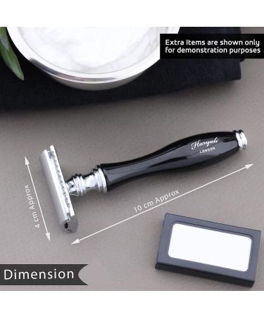 Haryali Shaving Kit for Men | Complete Wet Shave Gift Set with Double Edge Safety Razor Badger Brush & Soap Bowl | International Shipping Available - Buy Online on GoSupps.com