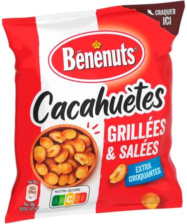 Benennuts Roasted and salted peanuts 410 g - Buy Online on GoSupps.com