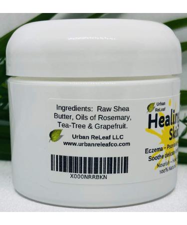 Urban ReLeaf Healing Skin Silk - Nourishing Balm for Dry Itchy Skin | Natural Shea Butter & Essential Oils | Made in USA - Buy Online on GoSupps.com