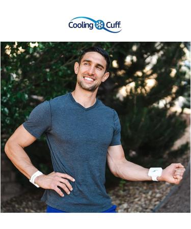 Body Cooling Wristband | Rapidly Lower Body Temperature | Stop Sweating | Workout Recovery | Heat Intolerance Relief - Buy Online on GoSupps.com