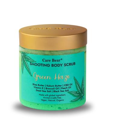 CARE BEAR Care Bear Smoothing Body Scrub Exfoliating Intensely Moisturizing Cucumber Vitamin E Shea Butter - Natural Ingredients