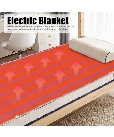 FTVOGUE 60W Fast Heating Mattress - Adjustable Washable EU Connector Red Intelligent Switch - Buy Online on GoSupps.com
