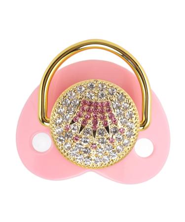 Buy Silicone Baby Pacifier for 6-18 Months - Infant Pacifier in Pink | Best Soothing Pacifiers for Newborns - Buy Online on GoSupps.com