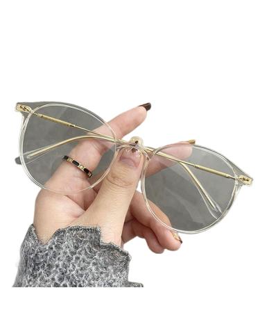 JACTZ Men Women Reading Glasses Glasses Light Computer Eyeglasses Women-3.5 X E