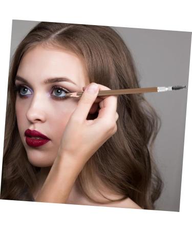 VINTORKY Pencil Brow Pen Women Brow Pencil Shaper Pencil Wood Brow Pencil Coffee Wooden - Buy Online on GoSupps.com