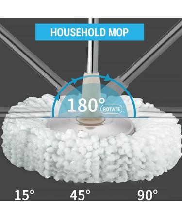 rumoe Revolving Stainless Steel Household Floor Replacement Automatic Cleaning Home Tools - Buy Online on GoSupps.com