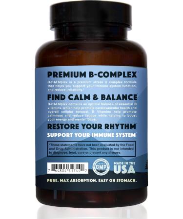 Natural Rhythm Magnesium Taurate 120 Capsules + B-CALMplex 90 Capsules Bundle - Buy Online on GoSupps.com