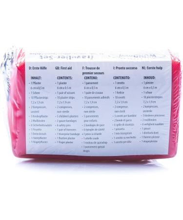 Wundmed Travel First Aid Set - 32 Essential Pieces for On-the-Go Safety | International Shipping Available - Buy Online on GoSupps.com