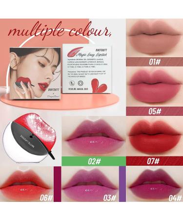 6 Colors Color Changing Lazy Lipstick Set - Long Lasting & Waterproof for Lazy People - Buy Online on GoSupps.com