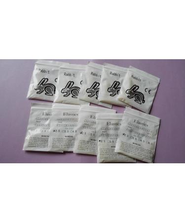 Dental Orthodontic Latex Elastics 2.5oz | 3/16inch O-Rings | Intraoral/Extraoral | CE/FDA Approved - Buy Online on GoSupps.com