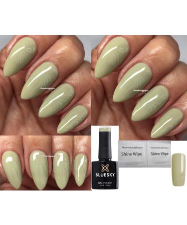 Bluesky Gel Nail Polish GREEN PALE GREEN Spring Summer Color SS1910 PALOMA - Spring Summer UV LED Soak Off 10ml