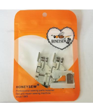 HONEYSEW 1/4'' Quilting Patchwork Sewing Machine Presser Foot with Edge Guide - 2pcs Quilting Foot - Fits Low Shank Snap-On Singer, Brother, Janome, Juki, and More - Buy Online on GoSupps.com