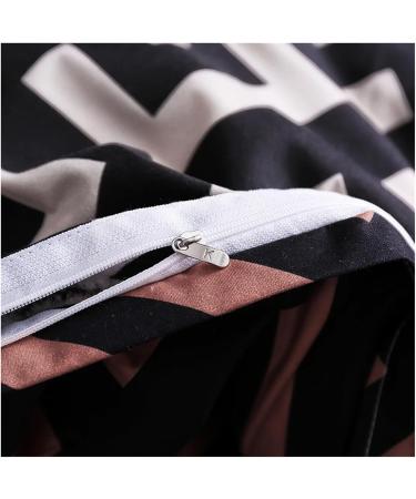 Luxury Black Bedding Set Queen King Full Size Polyester Bed Linen Duvet Cover Set with Pillowcase Soft (1 Twin) - Buy Online on GoSupps.com