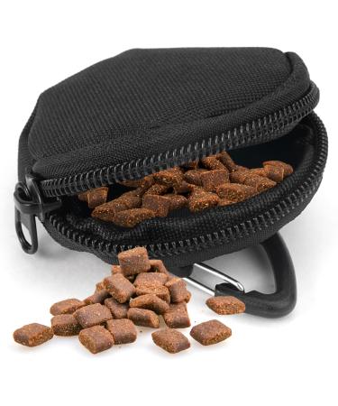 2 Pack Portable Dog Training Treat Bags - Reusable Snack Bags with Carabiner for Travel & Walks - Ideal for Small Dogs - Buy Online on GoSupps.com