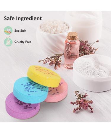 16PCs Shower Steamers Aromatherapy Gift Set for Women and Men - Stress Relief Shower Bombs - Perfect Gift for Her Birthday, Mother's Day, Christmas - Purple - Buy Online on GoSupps.com