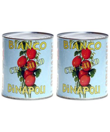 Bianco DiNapoli, Organic Crushed Tomatoes, 28 oz can, 2 pack