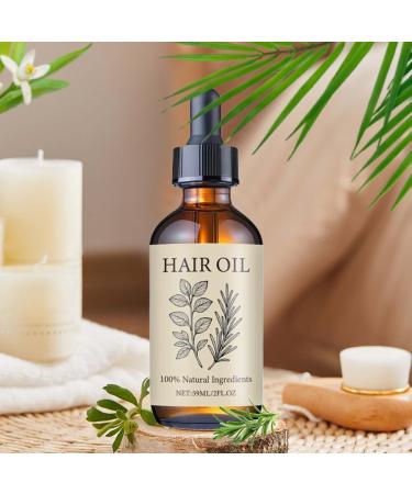 Youngwier Hair Oil59ml Hair Strengthening Oil Natural Anti Strengthening Repairing Moisturizer For Men Women Split Ends Scalp Care Home Travel For Men Women At Home - Buy Online on GoSupps.com