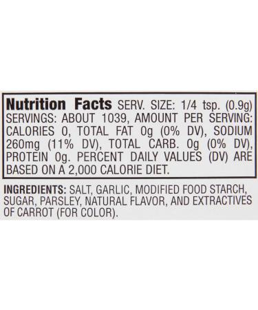PACK OF 5 - Lawry's Coarse Ground with Parsley Garlic Salt 33 oz - Buy Online on GoSupps.com