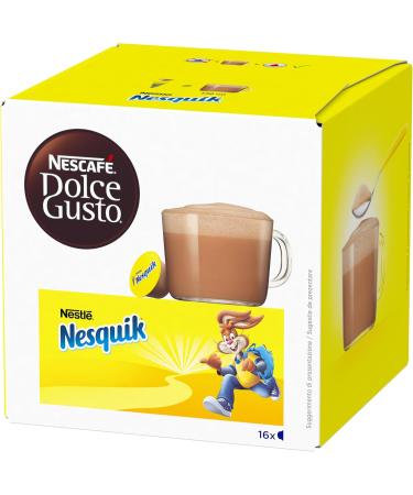 NESCAF Dolce Gusto Nesquick - 16 Hot Chocolate Pods - Choco Drink - Quality Cocoa (One Pack) - Buy Online on GoSupps.com