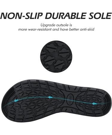 SAGUARO Unisex Quick Dry Aqua Shoes for Men & Women - Water Shoes for Swimming & Outdoors (EU Sizes 37-47 Ink Color) - Buy Online on GoSupps.com