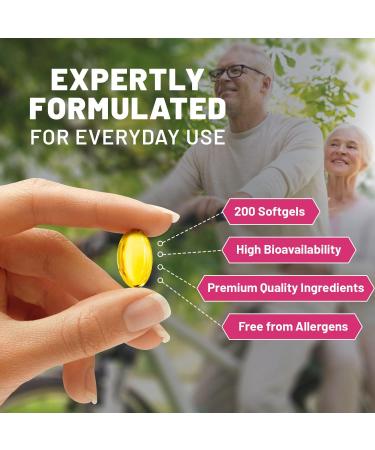 Premium Odourless Garlic Capsules - High Strength 45 000mg - 200 Softgels - Deodourised Premium Garlic Oil Extract from Allium Sativum - Made in UK by Prowise - Buy Online on GoSupps.com