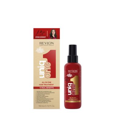 REVLON PROFESSIONAL UniqONE Limited Edition Aitana Bonmati Hair Treatment multi-benefit leave-in hair care heat protectant 150 ml