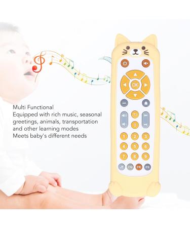 Buy Simulation Baby Remote Control Toys - Educational Musical Toddler TV Remotes for Learning | Cat Cover & White Design - Buy Online on GoSupps.com