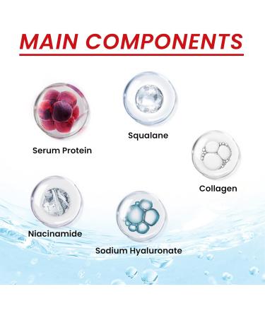  Nurvidis Face Serum Collagen Face Serum Collagen Bulb Collagen Booster Serum Collagen Lifting Bulb Reduces Wrinkles & Firms Skin Brightens Complexion Moisturize & Moisturize - Buy Online on GoSupps.com