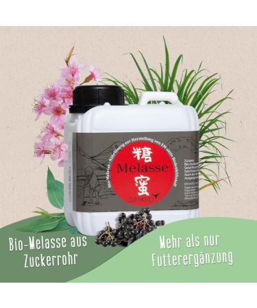DIMIKRO Sugarcane molasses from Germany (organic quality) - High sugar content for the manufacture of active micro-organisms - Buy Online on GoSupps.com