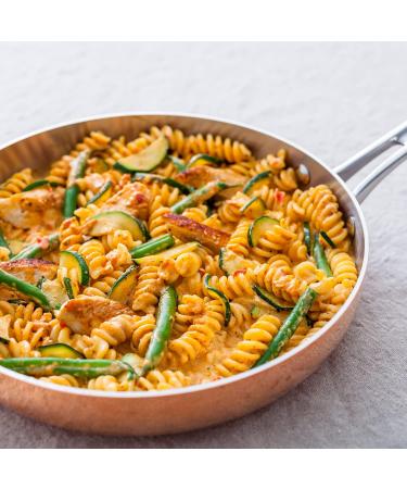 Sacla Italian Pesto Sauce Red Pepper and Almond - Perfect with Pasta Roasted Veg Chicken and Stuffed Peppers - Made with Basil Leaves Sweet Red Peppers Almonds and Cheese 190g (Pack of 6) - Buy Online on GoSupps.com