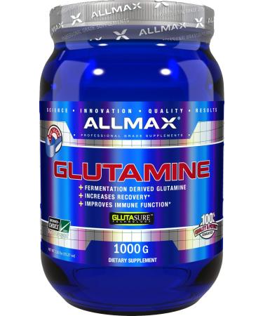 ALLMAX Nutrition 100% Pure Micronized Glutamine 2.20 lbs (1000 g)