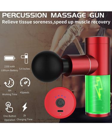 Gifts for Him Men  Aroprank Updated Deep Tissue Massage Gun for Him  Durable Quiet Deep Mini Massage Gun for Men  Anniversary Valentines Day Birthday Gifts for Men Him Husband Birthday  Red - Buy Online on GoSupps.com