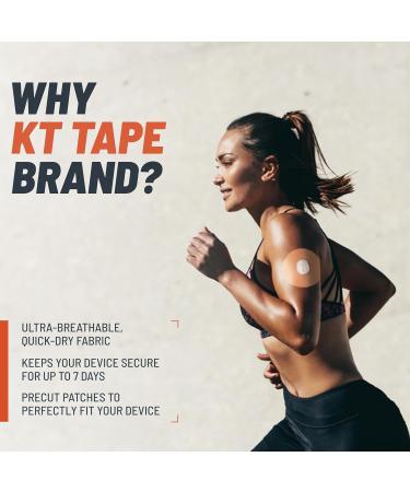 KT Tape Dexcom G7 CGM Patch - Pro Extreme Water Resistant Adhesive & Ultra-Breathable Fabric - Ships Worldwide - Buy Online on GoSupps.com