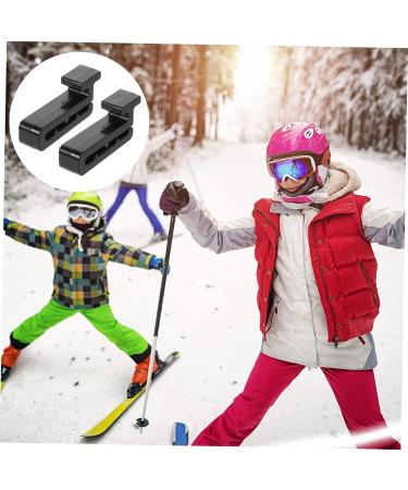 Fomiyes Ski Helmet Accessories - 2 Pairs of Hooks for Ski Masks & Helmets | Bicycle Helmet Clips & Support - Buy Online on GoSupps.com