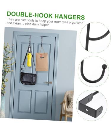 PRETYZOOM 2pcs No-Punching Creative Hanging Clothes Home for Hooks Punch- Door Multipurpose Bathroom Back - Buy Online on GoSupps.com