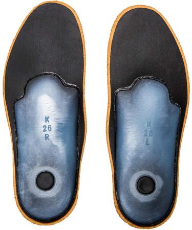 Orthotic Leather Insoles for Kids with Flat Feet - Shock Absorbing Arch Support | Relax Kids (27 EUR / 10 US - Buy Online on GoSupps.com