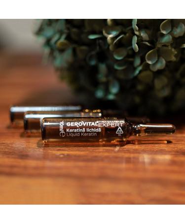 Farmec SA Gerovital Expert Treatment Liquid Keratin 10 vials x 10 ml - Buy Online on GoSupps.com
