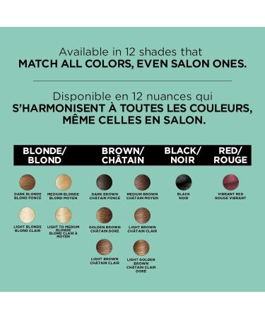 L'Oreal Paris Magic Root Cover Up Temporary Hair Color Black Instant Root Concealer Spray Hair Dye Duo Pack 2x57g Black 57 g (Pack of 2) - Buy Online on GoSupps.com