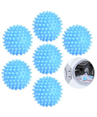 6 Pack Tumble Dryer Balls | Laundry Balls for Washing Machine | Reusable Tumble Dryer Clothes Softener Washing Machine Balls | Washing Machine Balls