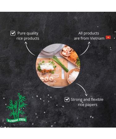 Bamboo Tree Rice Paper 31 cm - 340 g (Spring Roll Wrappers) - Buy Online on GoSupps.com
