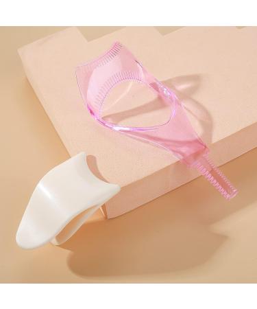 3-in-1 False Eyelashes Applicator Tool for Easy and Precise Application | Upper and Lower Eyelash Brush Mascara Guard | Makeup Tool for Convenient Lash Wear - Buy Online on GoSupps.com