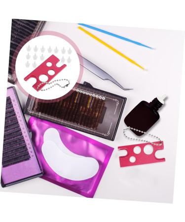 MAGICLULU 1 Set Grafting Eyelash Tool Lash Glue Replacement Caps Lash Bottle Plug Eyelash Glue Plugs Grafting Eyelash Glue Plug Opener for Caps Eyelash Glue Tips Eyelash Glue Bottle Stopper 5.90X2.60X0.20CM - Buy Online on GoSupps.com