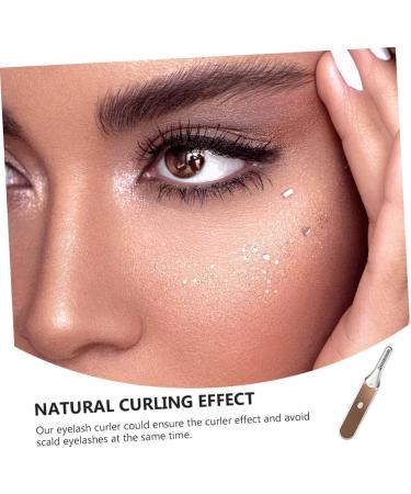 FOMIYES 3pcs Eyelash Curler Set - Heated Lash Curler Eyelash Brush & Clips for Perfect Curls | USB Rechargeable Mini Lash Kit - Buy Online on GoSupps.com