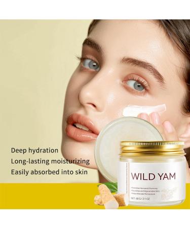 Wild Yam Cream Wild Yam Root Cream Wild Yam Cream Organic for Balance Organic Balancing Yam Cream for Women Body Cream Skin Moisturizer Hydrating & Anti Aging Face Cream for All Skin Types - Buy Online on GoSupps.com