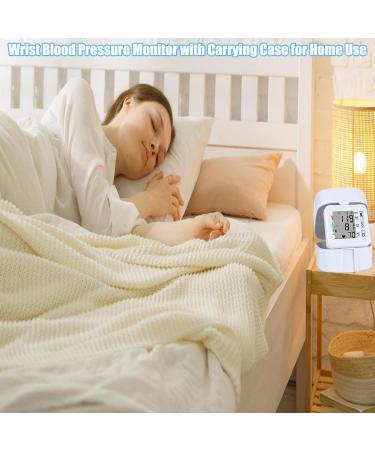 TOPBOMED Electronic Blood Pressure Monitor - Accurate Wrist BP Monitor with 2x99 Reading Memory & Carrying Case for Home Use - International Shipping Available - Buy Online on GoSupps.com