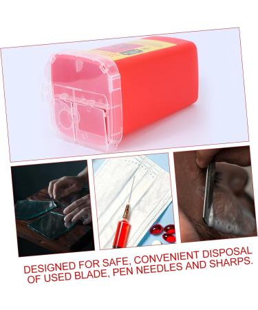 Beaupretty 4-Piece Mini Waste Container & Disposable Razor Set | Razor-Plane Holder & Cyerzer Saving Case - International Shipping Available - Buy Online on GoSupps.com